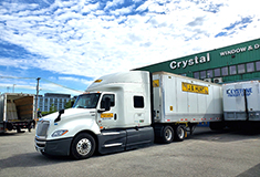Crystal Windows partners with <br>JB Hunt on deliveries